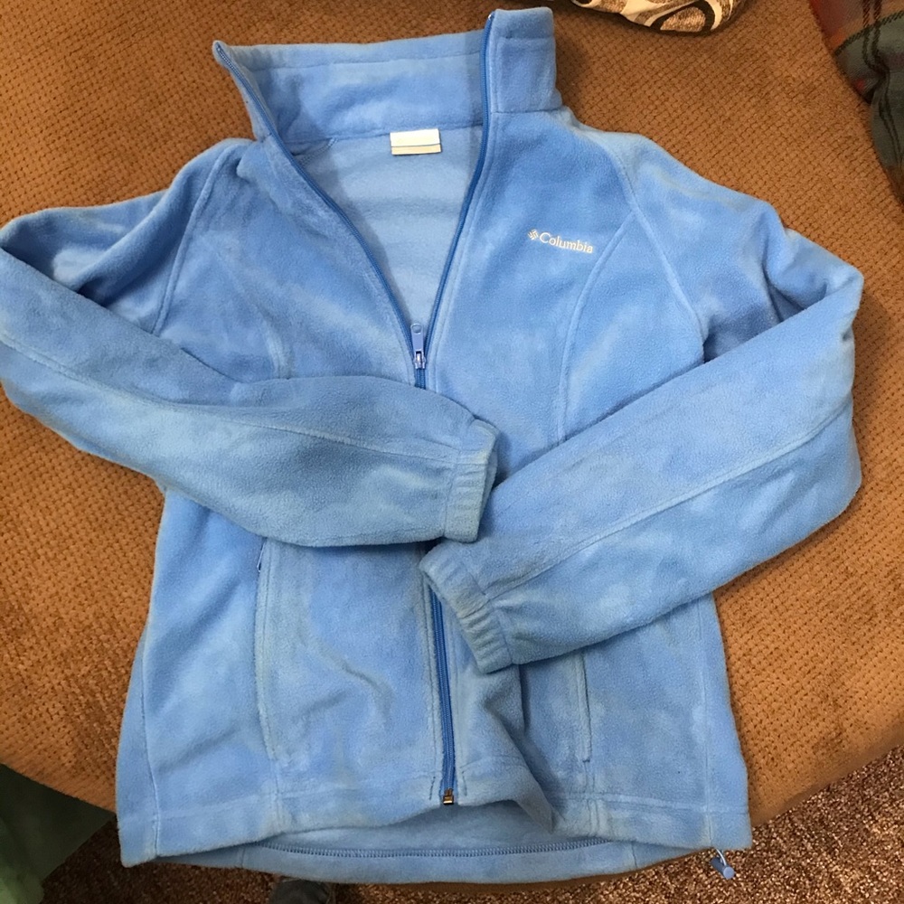 Blue Columbia fleece jacket